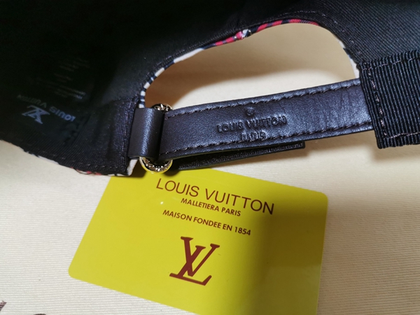 ブランド帽子角部分ディテール